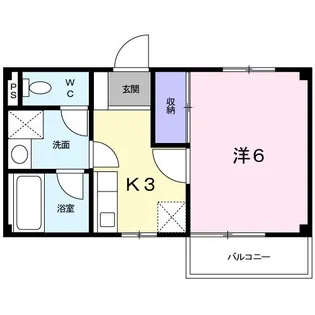 カメリア【1階】の間取り