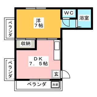 高橋ビル【3階】の間取り