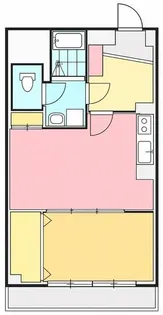 須賀マンション【3階】の間取り