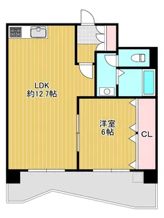 朝日プラザ大宝【2階】の間取り
