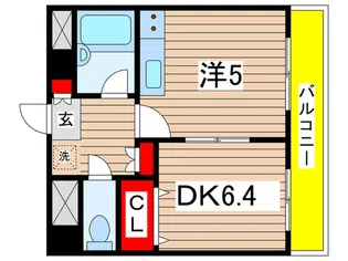 ピスタ21【2階】の間取り