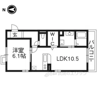 マジェスティヒル【3階】の間取り
