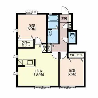 それいゆ【1階】の間取り