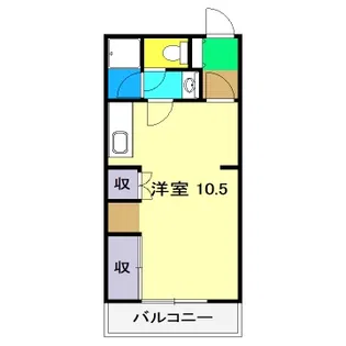 サンハイツ II (介良)【2階】の間取り