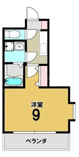 メゾン・エイム【1階】の間取り