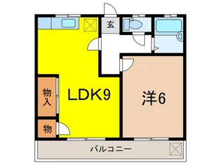 ステージ土山I【1階】の間取り