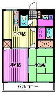 ビューテラス【1階】の間取り