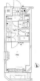 ルーブル鷺宮【4階】の間取り