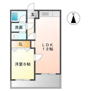 群馬県前橋市石倉町5【マンション】の間取り