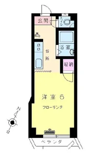 東京都渋谷区神泉町【マンション】の間取り