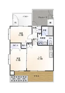 KSMビルII【2階】の間取り