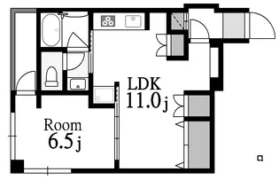 シャトレ三陽【9階】の間取り
