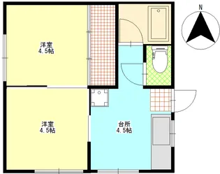 カカロット【2階】の間取り