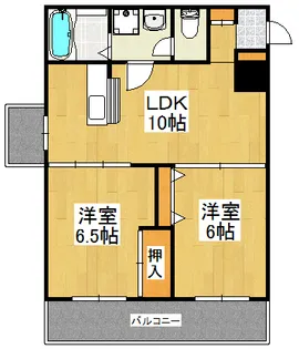 ルグラン武蔵小杉【4階】の間取り