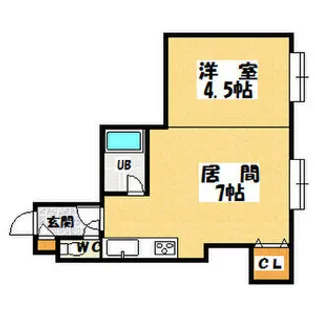エミネンスプラザ麻生【2階】の間取り