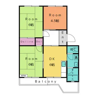 ルーラル池浦【3階】の間取り