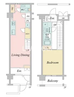 ニューシティアパートメンツ亀戸【6階】の間取り