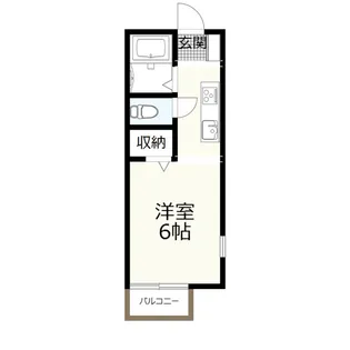 ログ・イン箕面【2階】の間取り