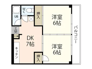 ラヴェール西川口【3階】の間取り
