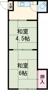 小池荘【2階】の間取り