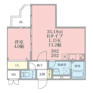 Taliesin FD【2階】の間取り