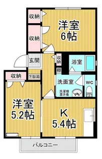 アマービリスB【2階】の間取り