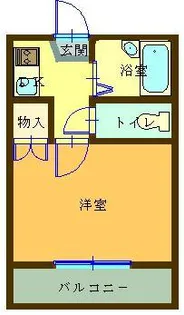 グレースモア【2階】の間取り