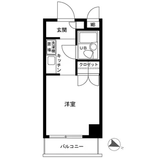 リーマ西台クレスト【2階】の間取り