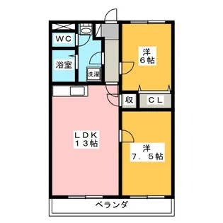 ストークハウス壱町田【2階】の間取り