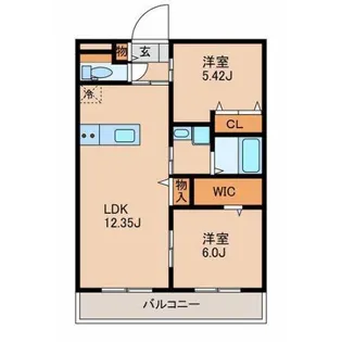 NEIGHBORSII【1階】の間取り