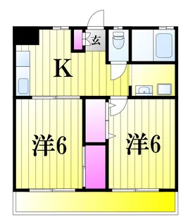 マーサコーポラス【2階】の間取り