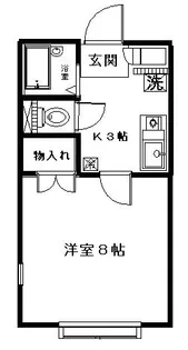 フローラルヴィレ【2階】の間取り
