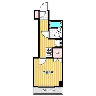 グロージェン代沢【2階】の間取り