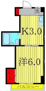 デルフ【2階】の間取り