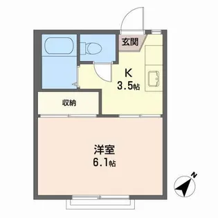 フォーブルYAII【2階】の間取り