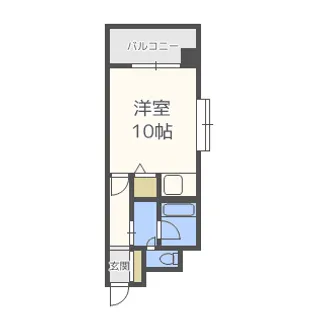 パークレジデンス【4階】の間取り