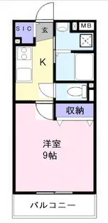 La Fenice【2階】の間取り