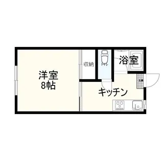 タウニィメイゾン【1階】の間取り