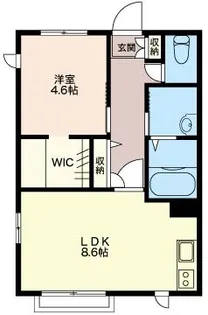 フローラ【2階】の間取り