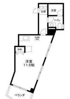 多加はしBLD【5階】の間取り