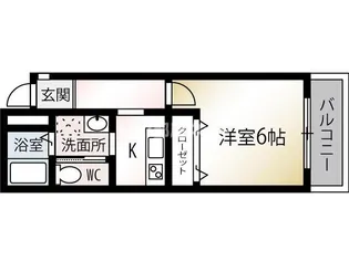 ラフィネHIRO【3階】の間取り