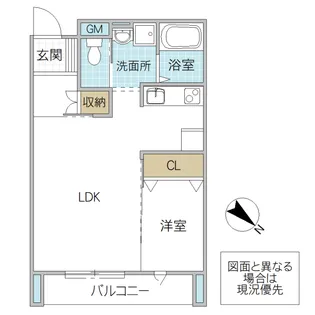 BLANC-F【2階】の間取り