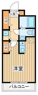 レクエルド【3階】の間取り