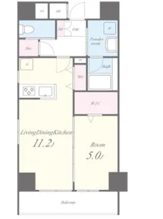 東京都文京区向丘1【マンション】の間取り