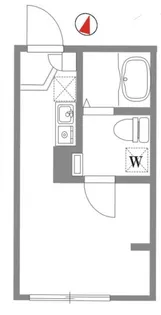 Claudia Senju(クラウディアセンジュ)【2階】の間取り