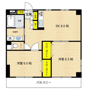 キルッシュ バウム【2階】の間取り