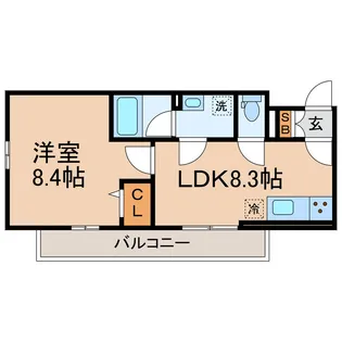 神奈川県横浜市保土ヶ谷区坂本町【アパート】の間取り