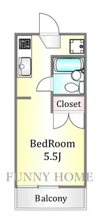 宮野ハイツ【2階】の間取り
