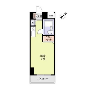 ウィンザーパレス川口【6階】の間取り