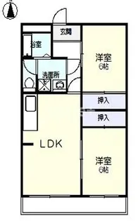 平和ビル【2階】の間取り